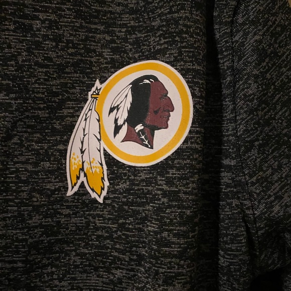 Kids Washington Redskins Hoodie Size 14/16 full zipper NWT NFL Team Apparel - Picture 2 of 5